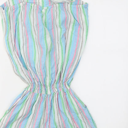 Papaya Womens Multicoloured Striped  Jumpsuit One-Piece Size 12