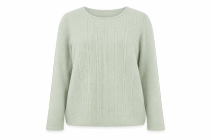 Womens UK Size 2XL ANNA ROSE Green Pullover Jumper