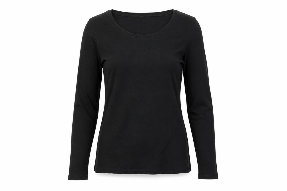 INTUITION  Womens Black   Basic T-Shirt Size 10