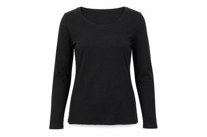 INTUITION  Womens Black   Basic T-Shirt Size 10