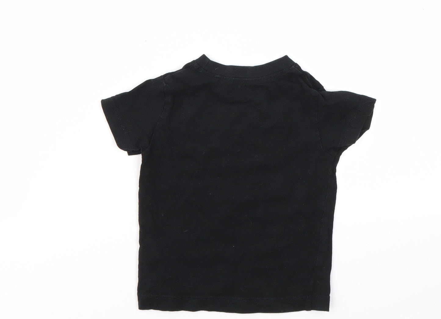NEXT  Baby Black Geometric  Basic T-Shirt Size 6-9 Months