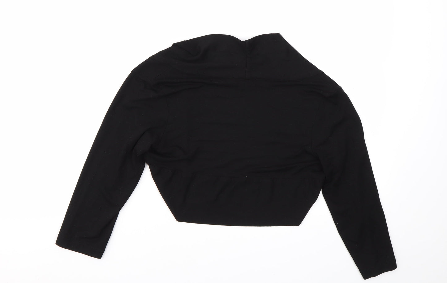 Womens UK Size 14 Debenhams Black Cardigan Jumper