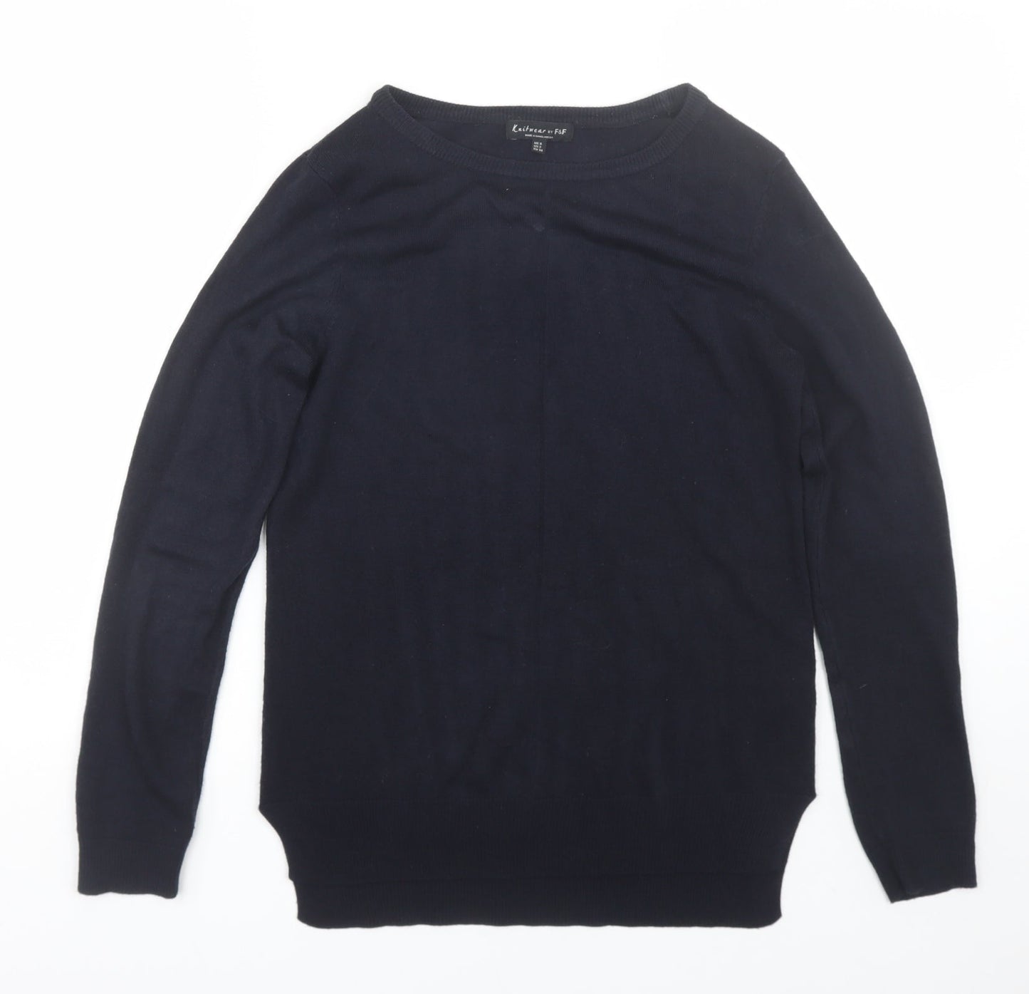 F&F Womens Black   Pullover Jumper Size 6