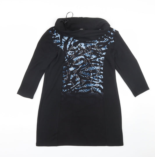 Klass Womens Black   Pullover Jumper Size M