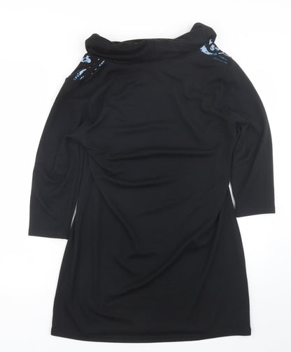 Womens UK Size M Klass Black Pullover Jumper