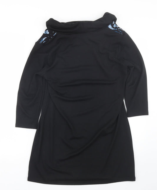 Klass Womens Black   Pullover Jumper Size M