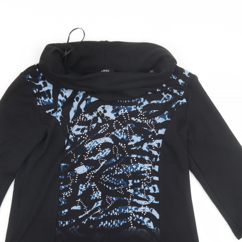 Womens UK Size M Klass Black Pullover Jumper