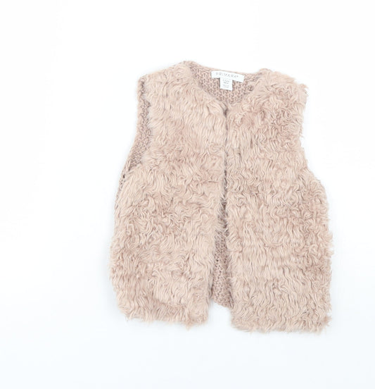 Primark Girls Pink   Cardigan Jumper Size 2-3 Years