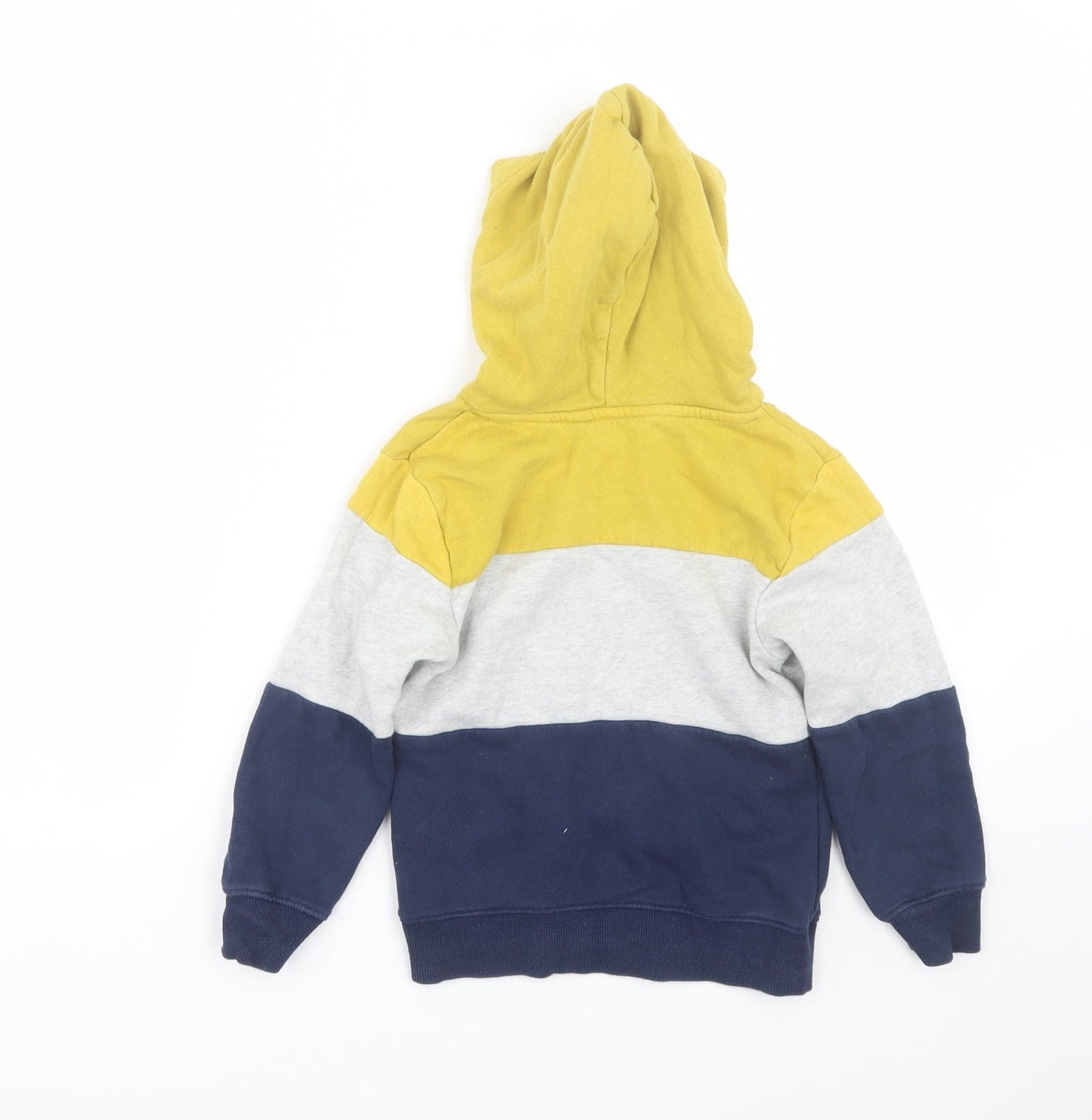 H&M Girls Multicoloured Striped  Pullover Hoodie Size 5-6 Years
