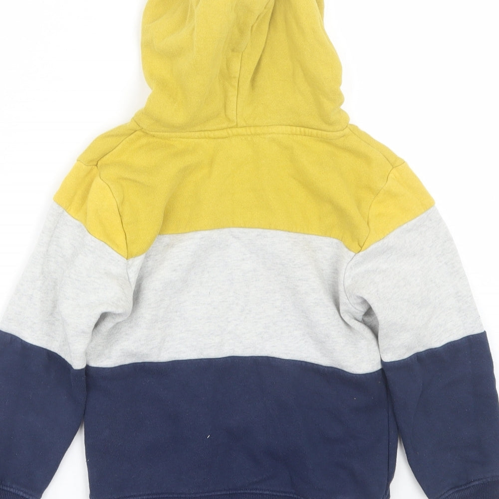 H&M Girls Multicoloured Striped  Pullover Hoodie Size 5-6 Years
