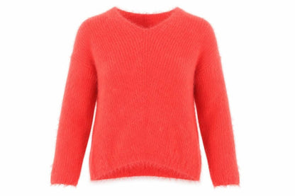 Womens UK Size S Atmosphere Red Pullover Jumper