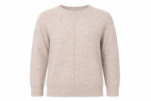 Front view of Papaya women’s brown jumper, size S