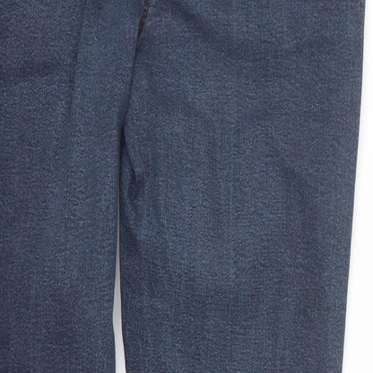 M&Co Womens Blue  Denim Skinny Jeans Size 10 L28 in
