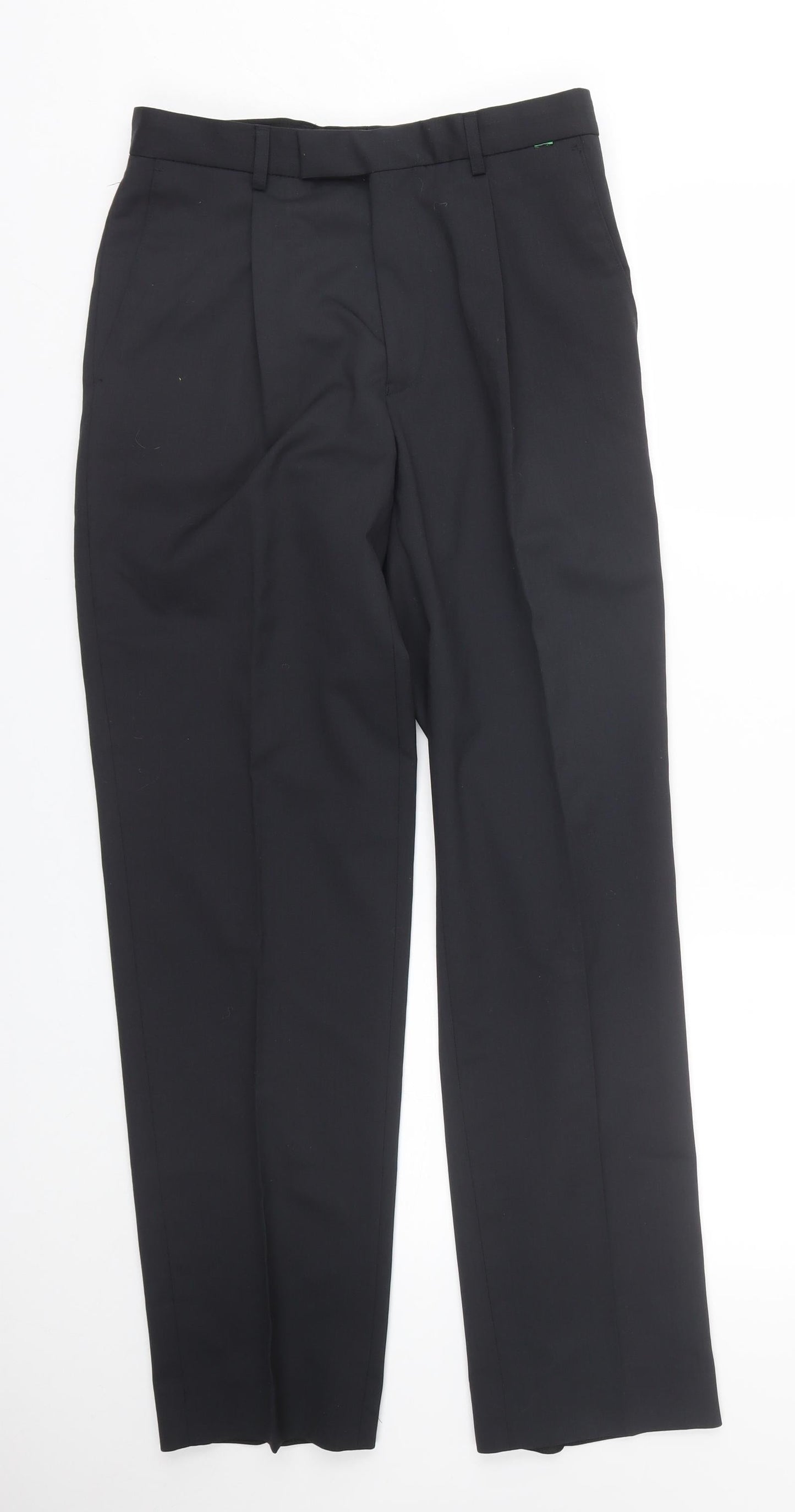 Preworn Mens Black   Trousers  Size 30 L30 in