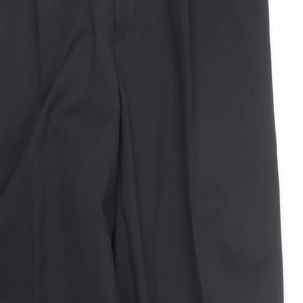 Preworn Mens Black   Trousers  Size 30 L30 in