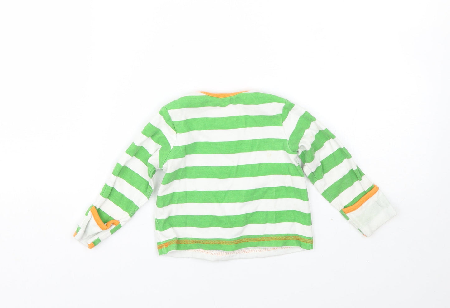 George Baby Green Striped  Cami Pyjama Top Size 9-12 Months  - Baby Looney Tunes