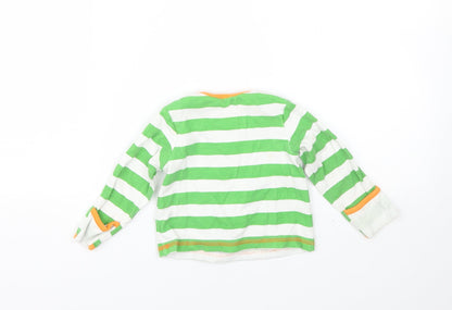 George Baby Green Striped  Cami Pyjama Top Size 9-12 Months  - Baby Looney Tunes