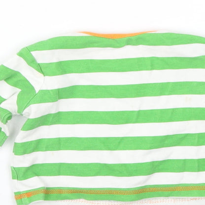 George Baby Green Striped  Cami Pyjama Top Size 9-12 Months  - Baby Looney Tunes