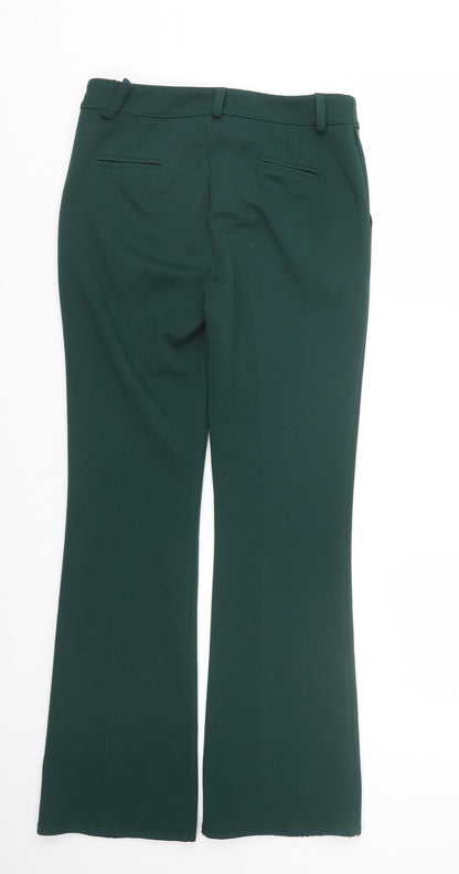 Womens UK Size 28 Made in Italy Regular Fit  Green Trousers