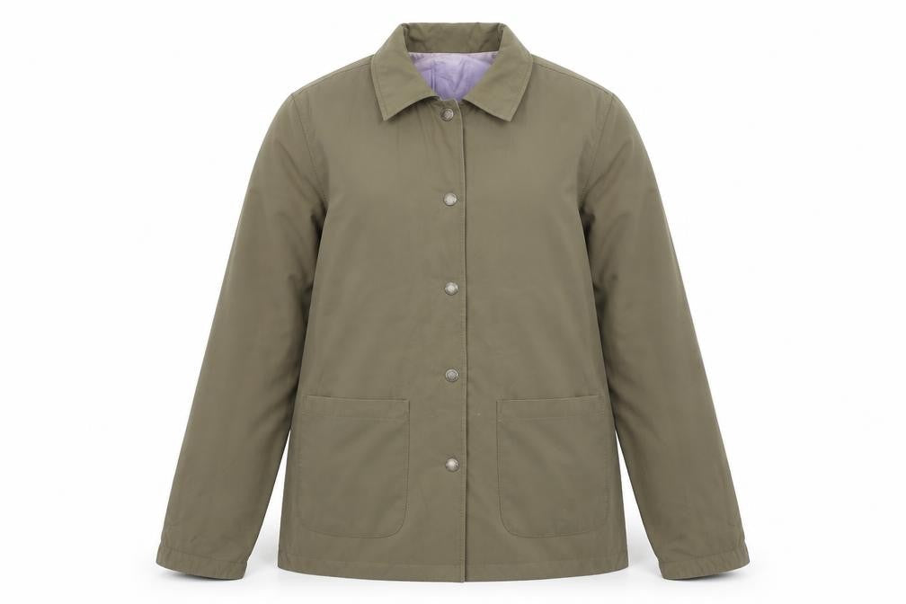 Womens UK Size M Danni Mac Green Quilted Coat