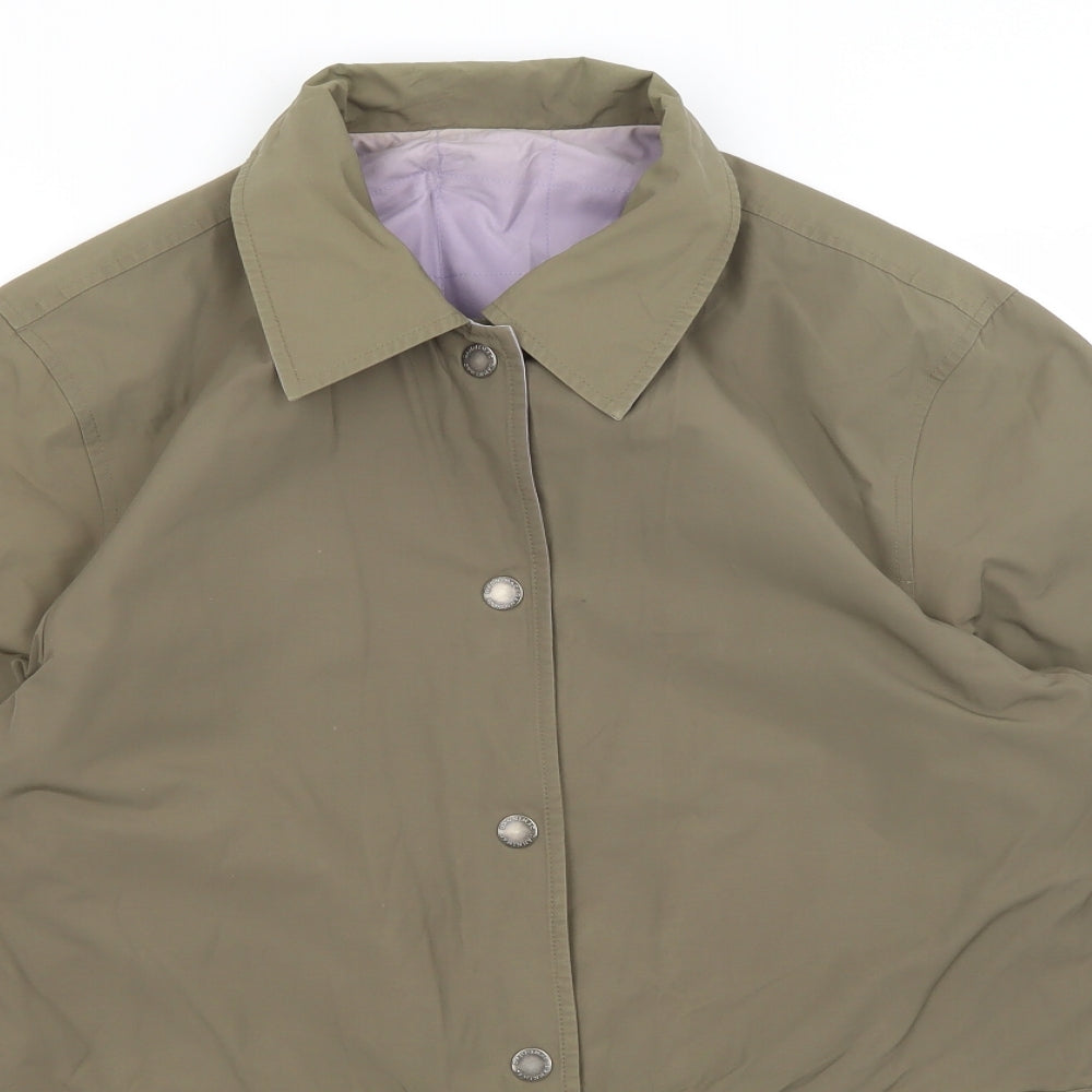 Womens UK Size M Danni Mac Green Quilted Coat