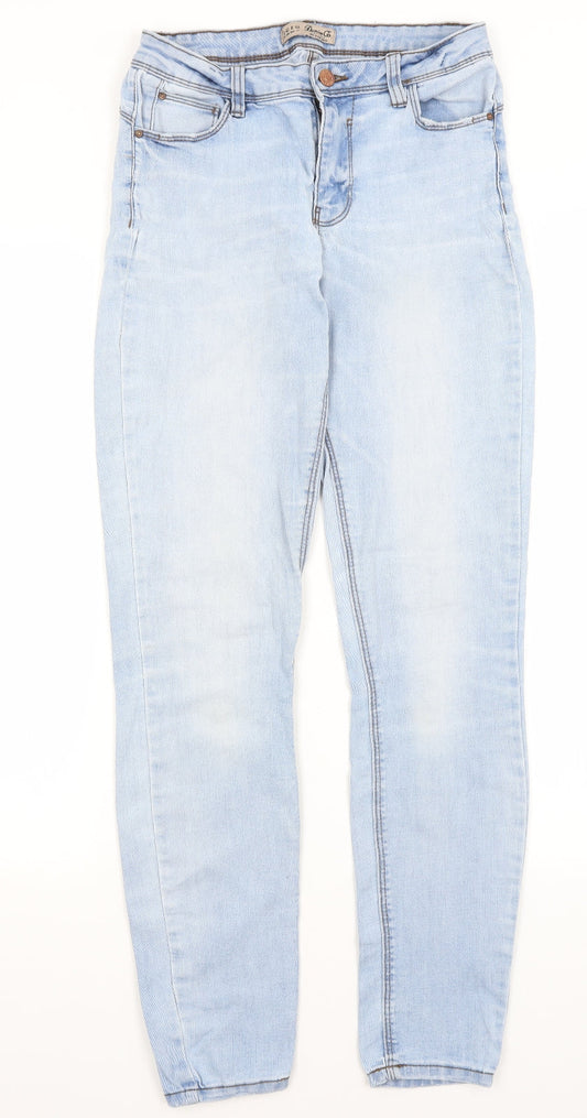 Denim Co Womens Blue   Skinny Jeans Size 12 L29 in