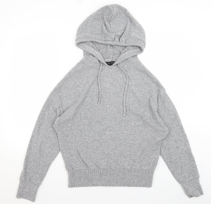 Dorothy Perkins Womens Grey   Pullover Hoodie Size 12