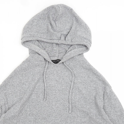 Dorothy Perkins Womens Grey   Pullover Hoodie Size 12