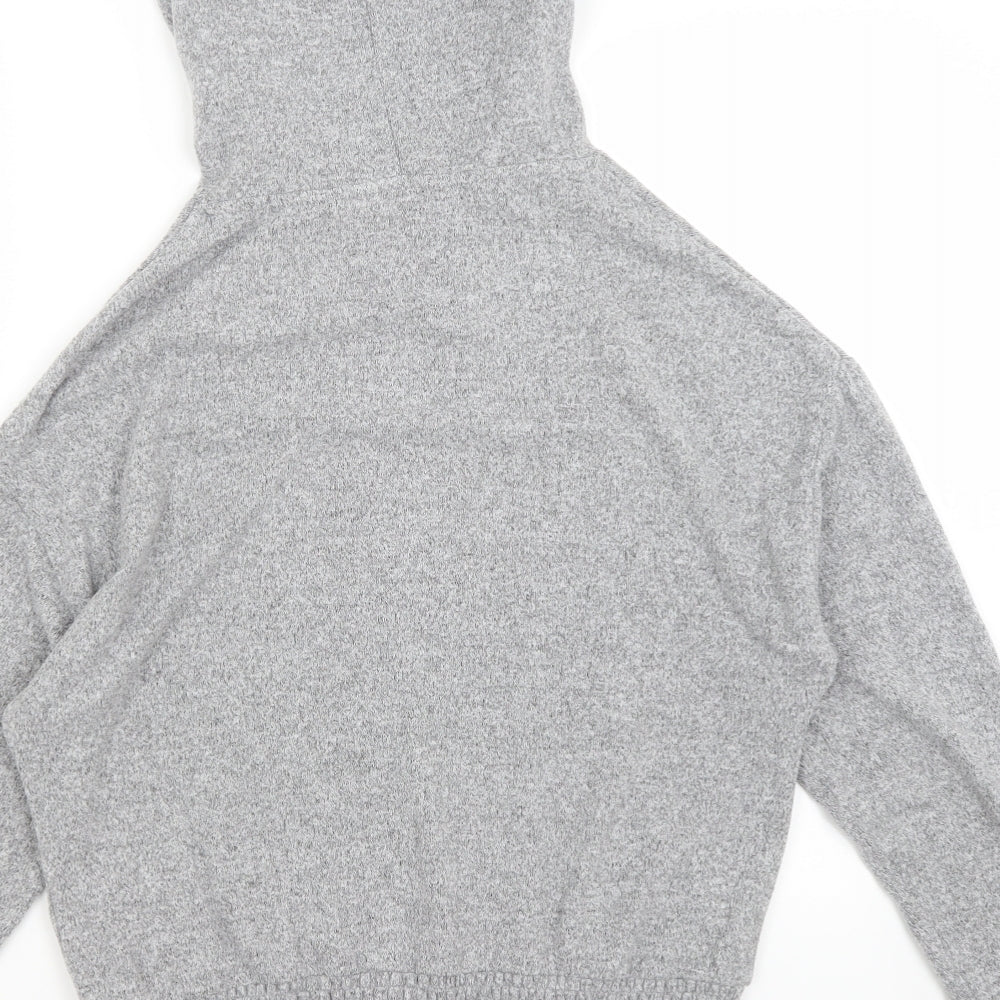 Dorothy Perkins Womens Grey   Pullover Hoodie Size 12