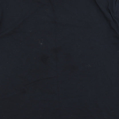 Mens UK Size 2XL Gildan Black  T-Shirt