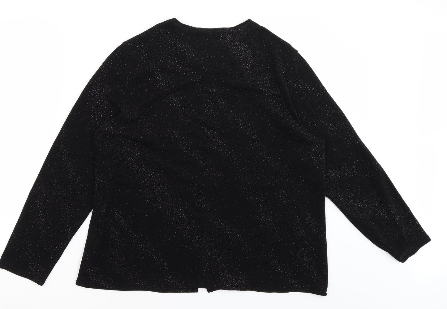 Fosby Womens Black   Shrug Jumper Size 18