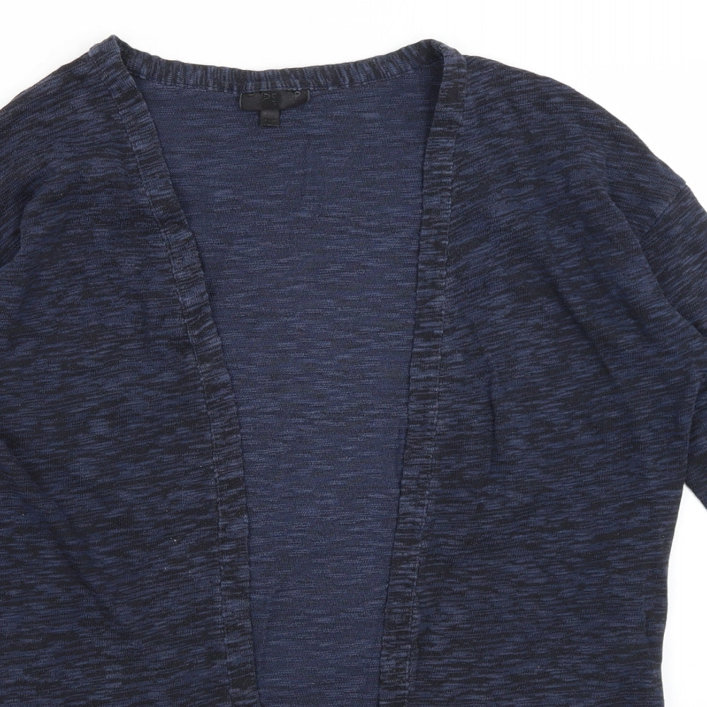 Womens UK Size 12 Topshop Blue Shrug Jumper