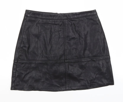 New Look Womens Black   Mini Skirt Size 10