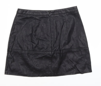 New Look Womens Black   Mini Skirt Size 10