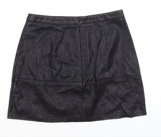 New Look Womens Black   Mini Skirt Size 10