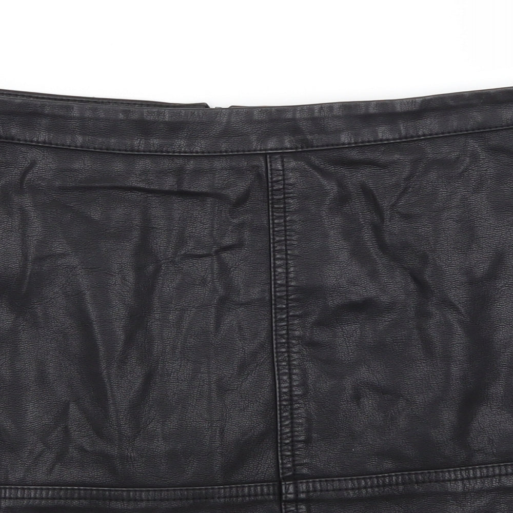 New Look Womens Black   Mini Skirt Size 10