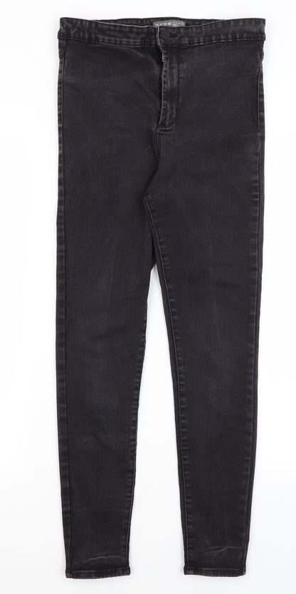 Denim Co Womens Black   Skinny Jeans Size 14 L26 in