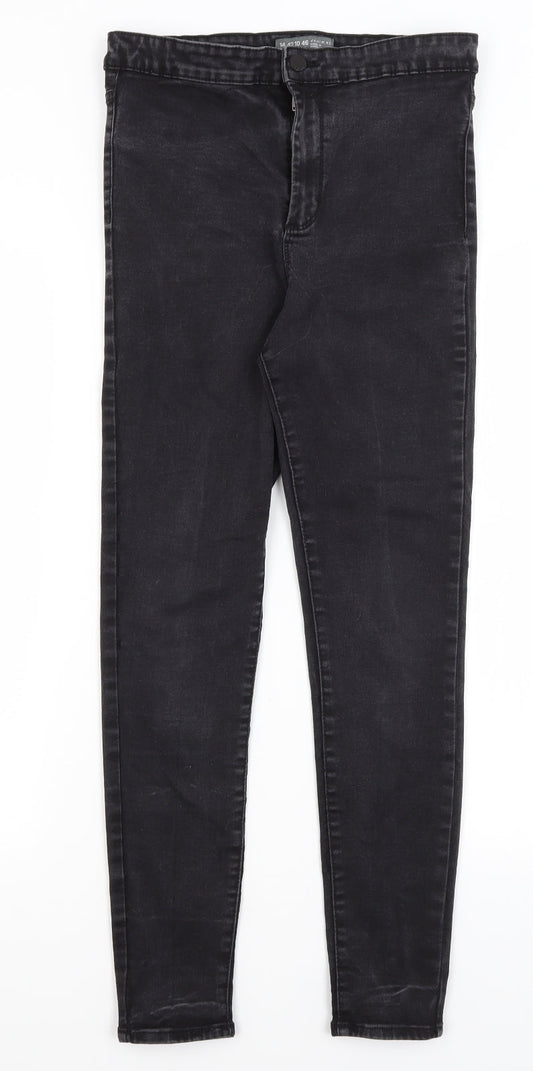 Denim Co Womens Black   Skinny Jeans Size 14 L26 in