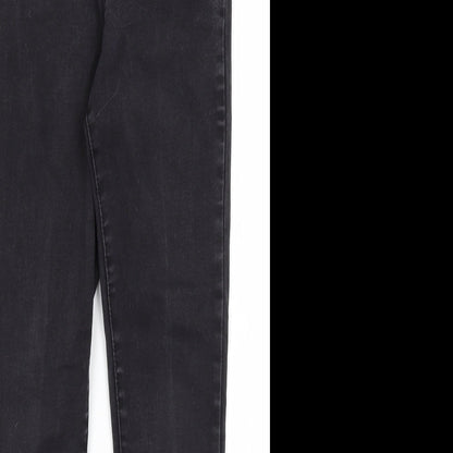 Denim Co Womens Black   Skinny Jeans Size 14 L26 in