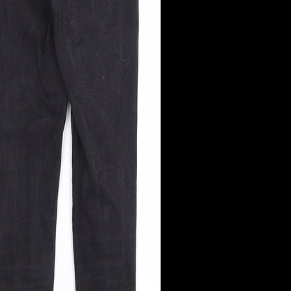 Denim Co Womens Black   Skinny Jeans Size 14 L26 in