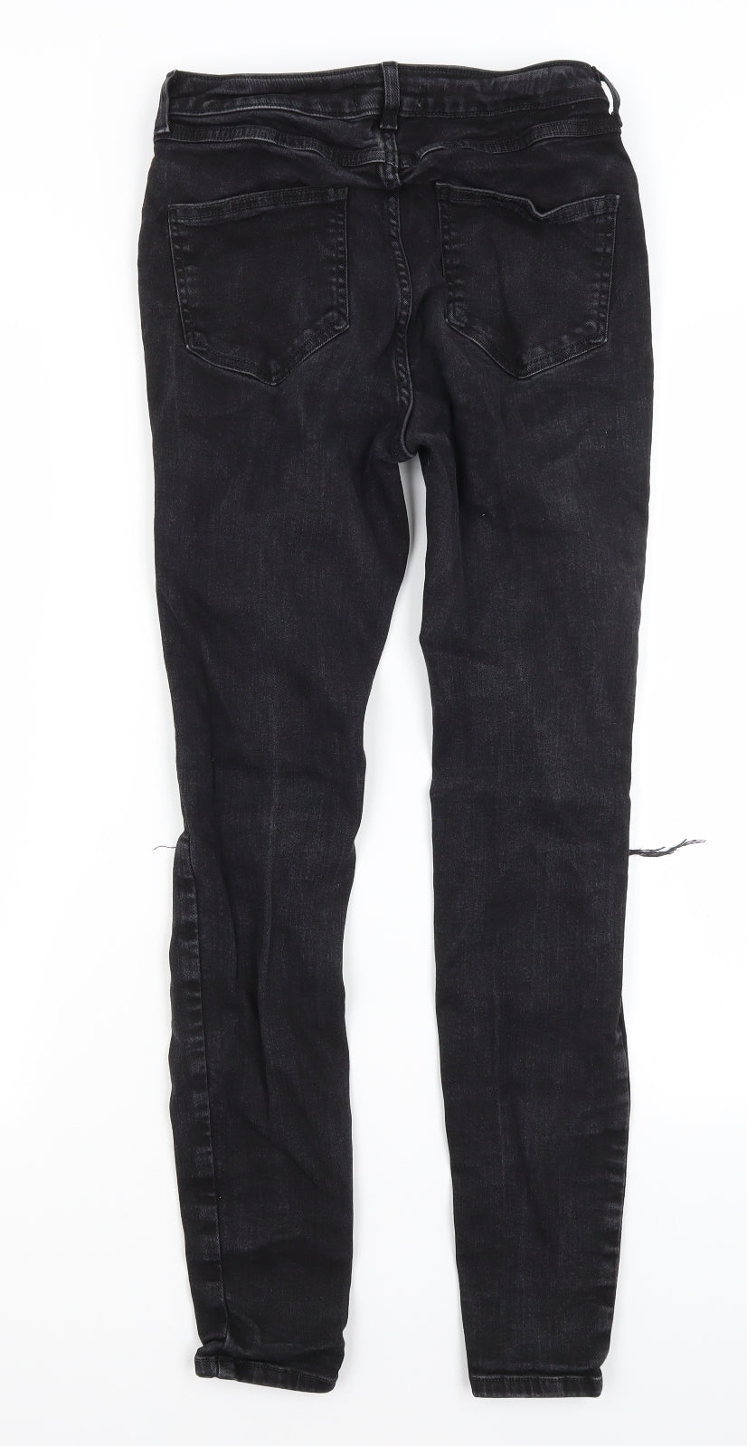 Denim Co Womens Black   Skinny Jeans Size 12 L27 in