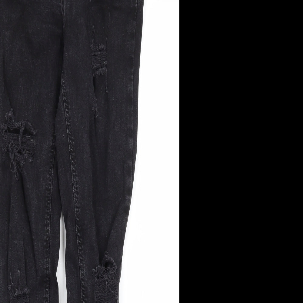 Denim Co Womens Black   Skinny Jeans Size 12 L27 in