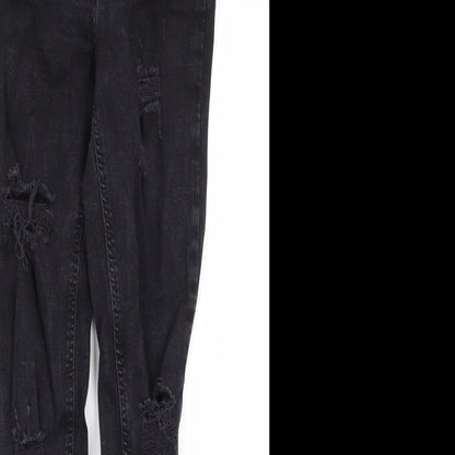 Denim Co Womens Black   Skinny Jeans Size 12 L27 in