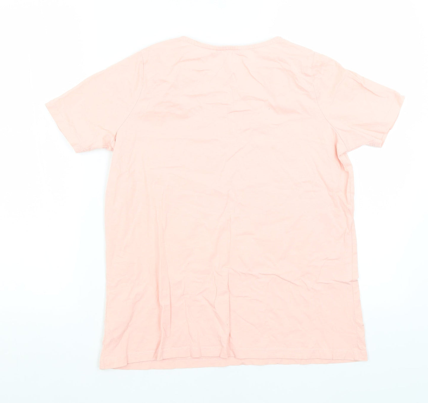 TU Womens Pink   Basic T-Shirt Size 8  - I Love NYC