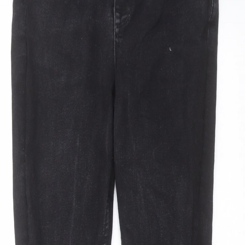 Crew Clothing Womens Black  Denim Skinny Jeans Size 8 L30 in