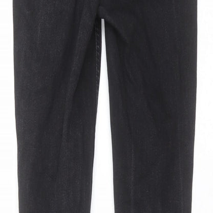 Crew Clothing Womens Black  Denim Skinny Jeans Size 8 L30 in