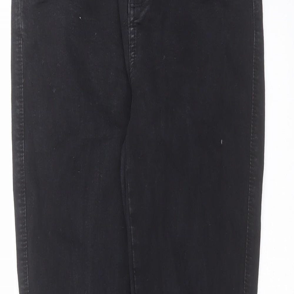 DrDenim Womens Black  Denim Skinny Jeans Size M L28 in
