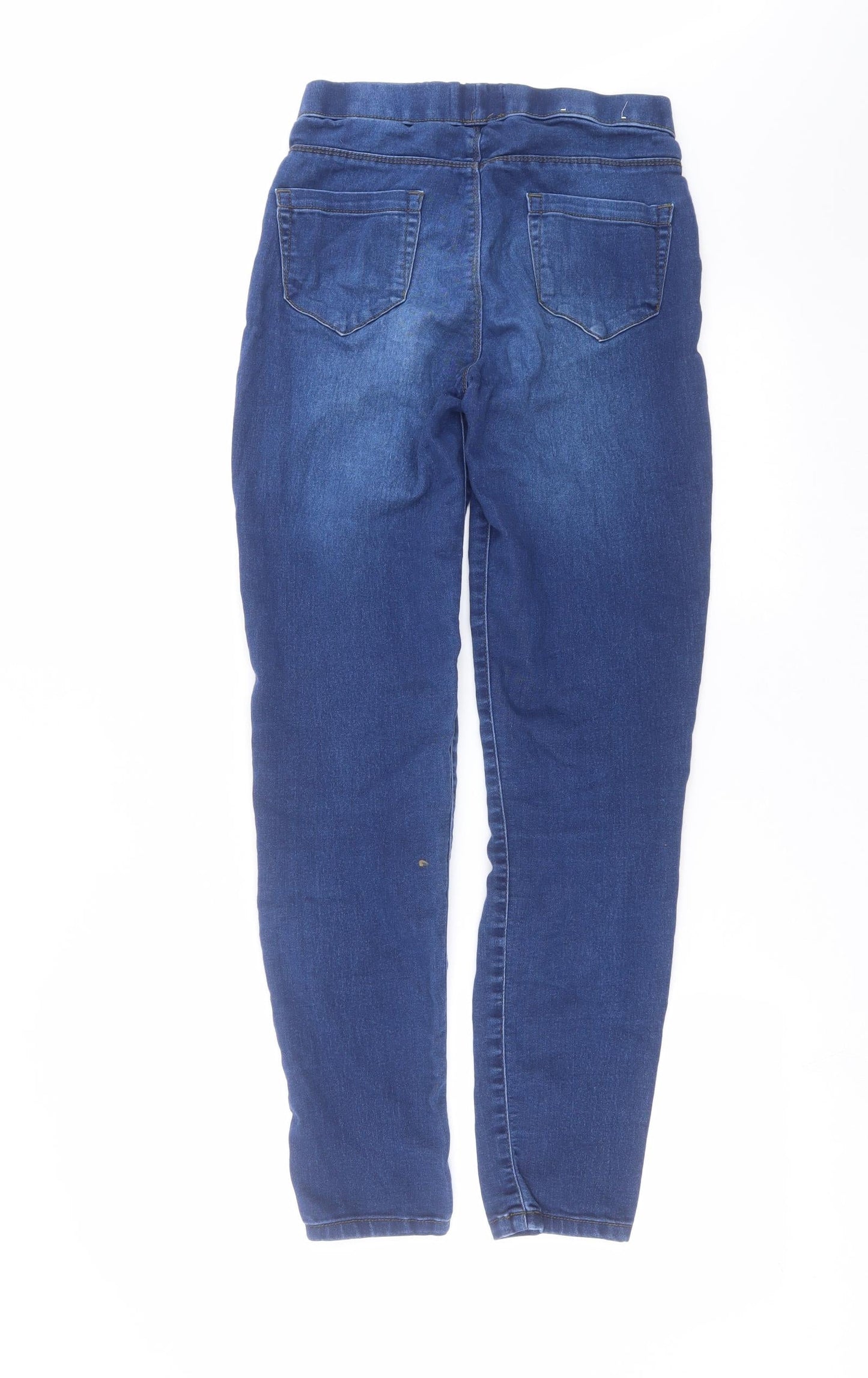 Peacocks Womens Blue  Denim Jegging Jeans Size 8 L30 in