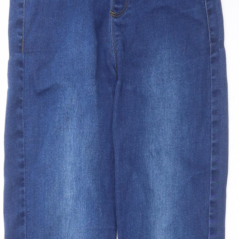 Peacocks Womens Blue  Denim Jegging Jeans Size 8 L30 in