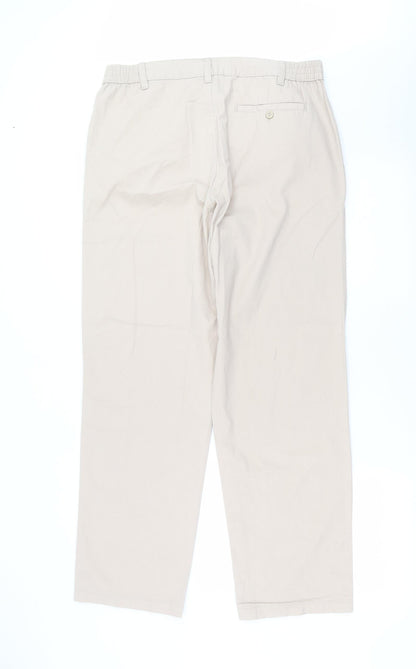 PREMIER MAN  Mens Beige   Trousers  Size 34 in L31 in